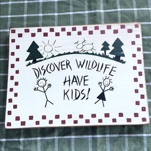 Fun plaque for new parents adjusting to parenting.